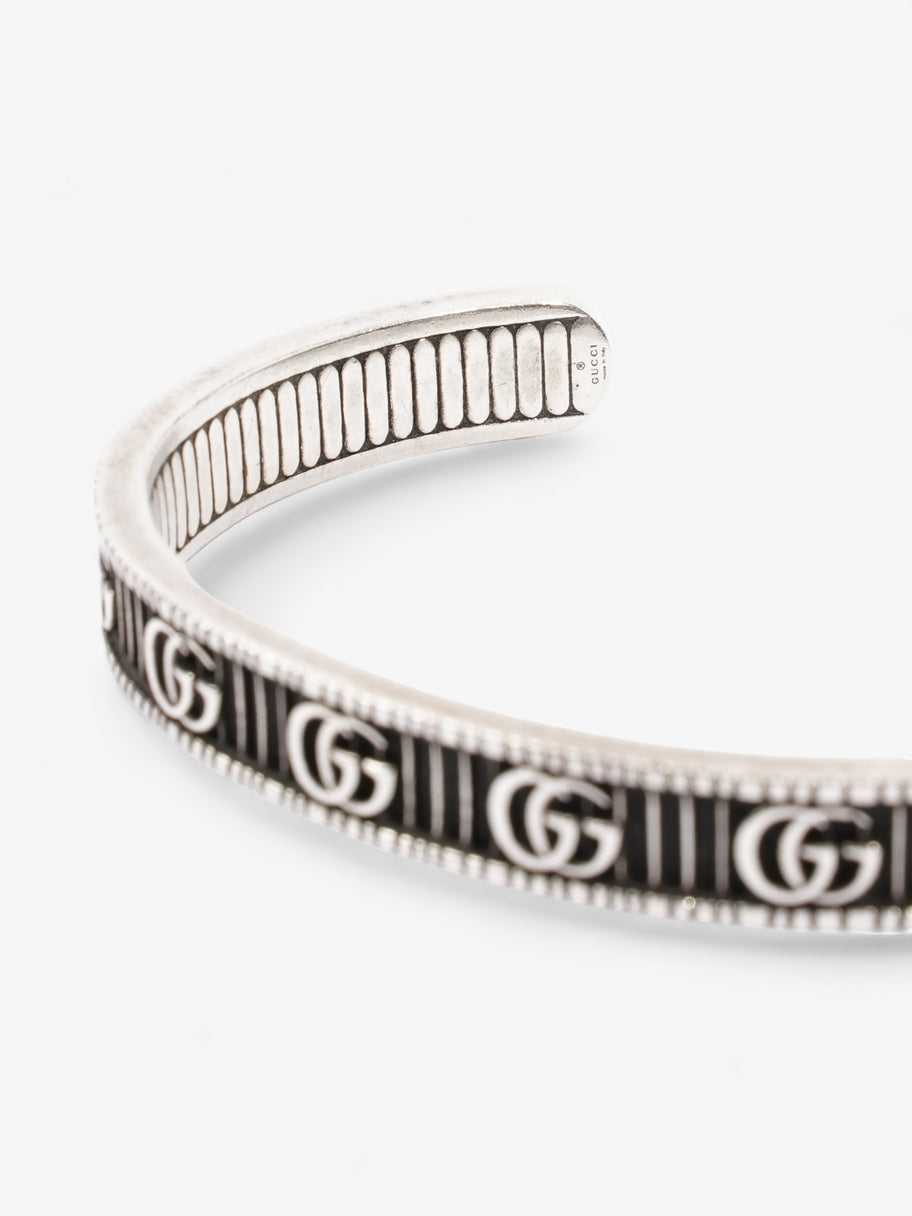 Gucci Bracelet with Double G Silver Silver Sterling 17 Image 4