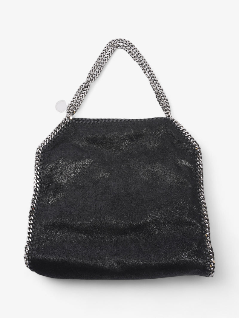  Stella McCartney Falabella Black Faux Suede Small