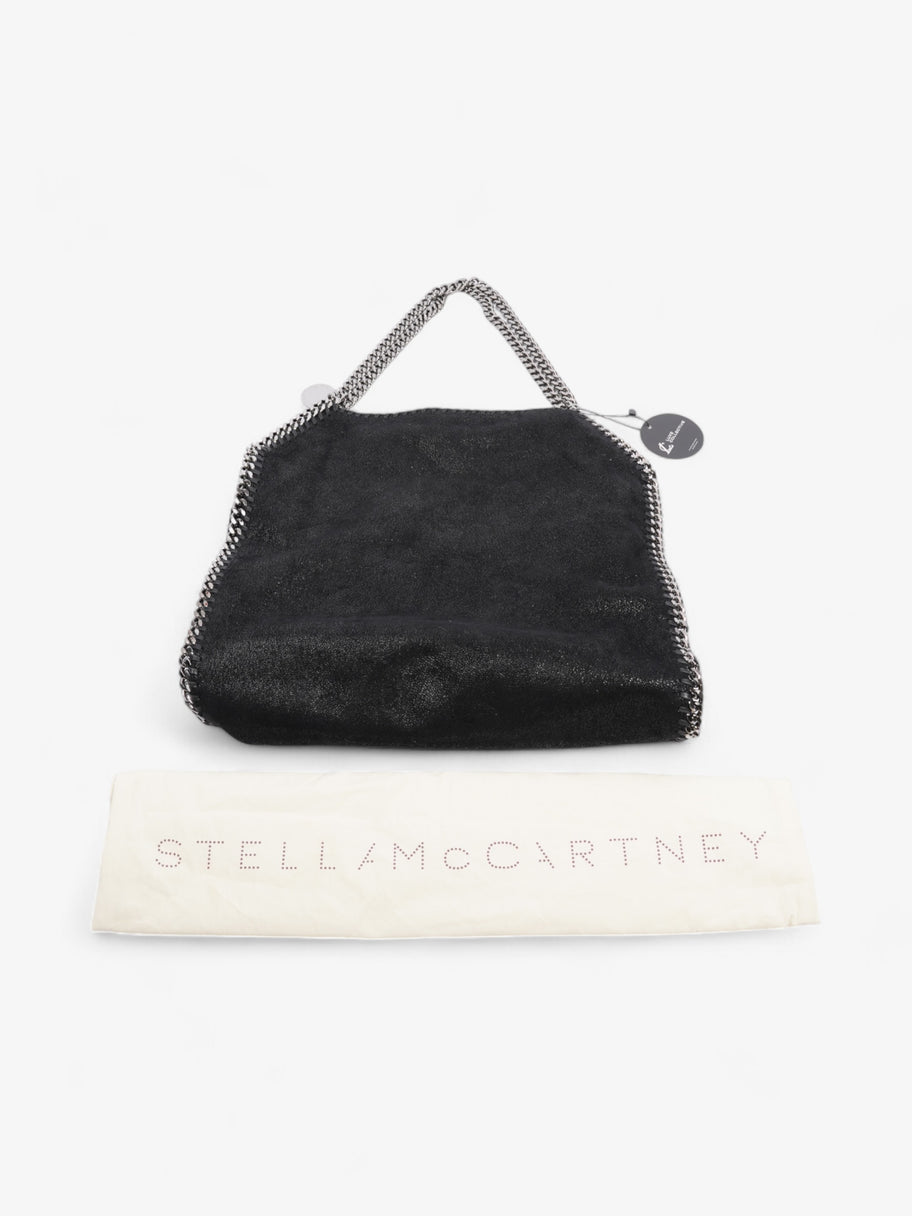 Stella McCartney Falabella Black Faux Suede Small Image 9