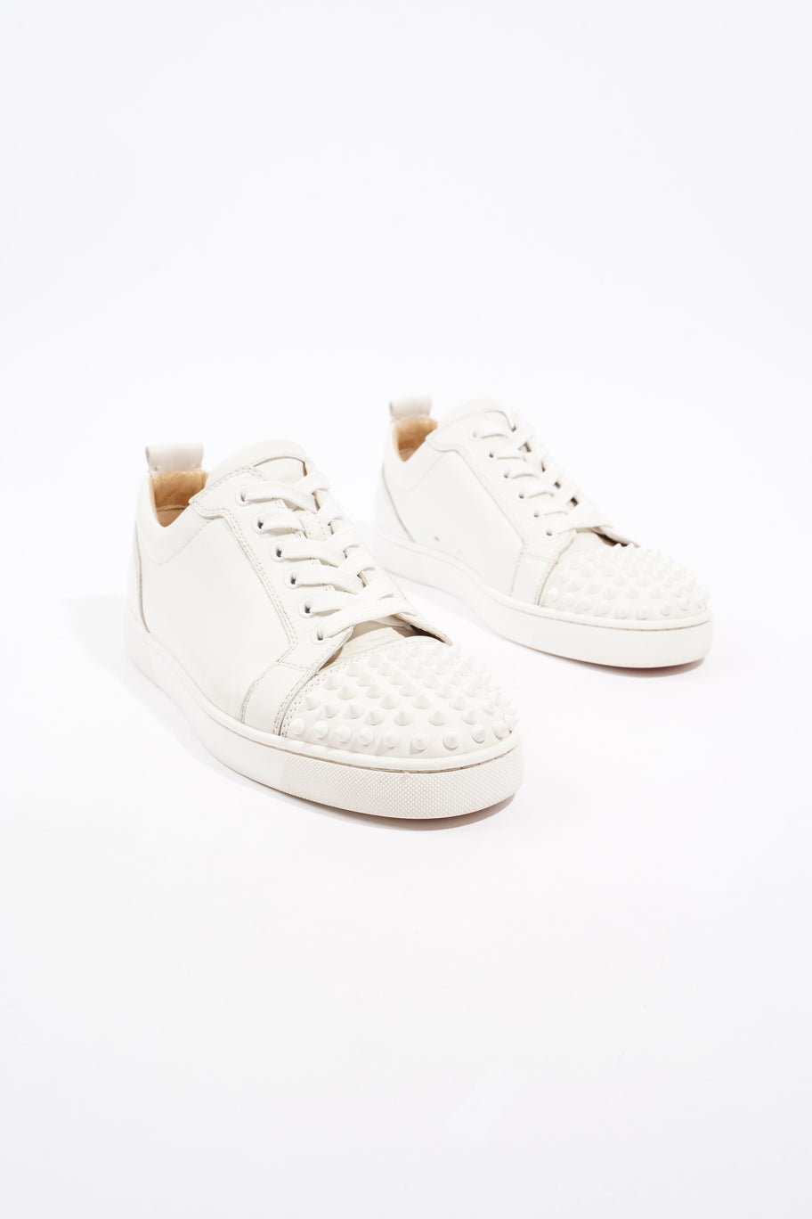Louis Junior Spikes Sneakers White Leather EU 41 UK 7 Image 2