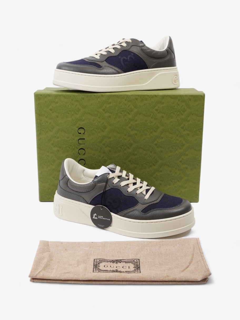 Gucci GG Sneakers Navy / Grey Canvas EU 43 UK 9 Image 9