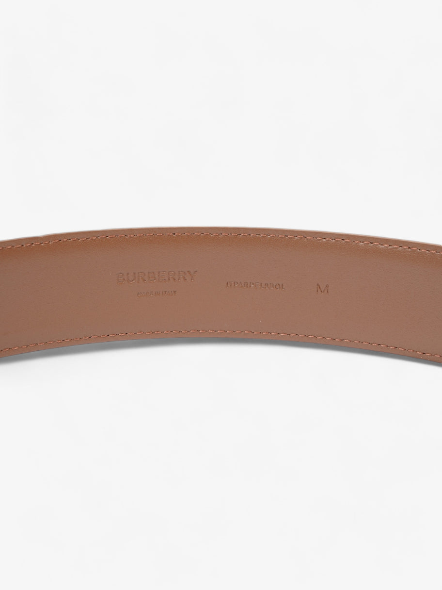 Burberry TB Belt Camel Leather Medium Image 4