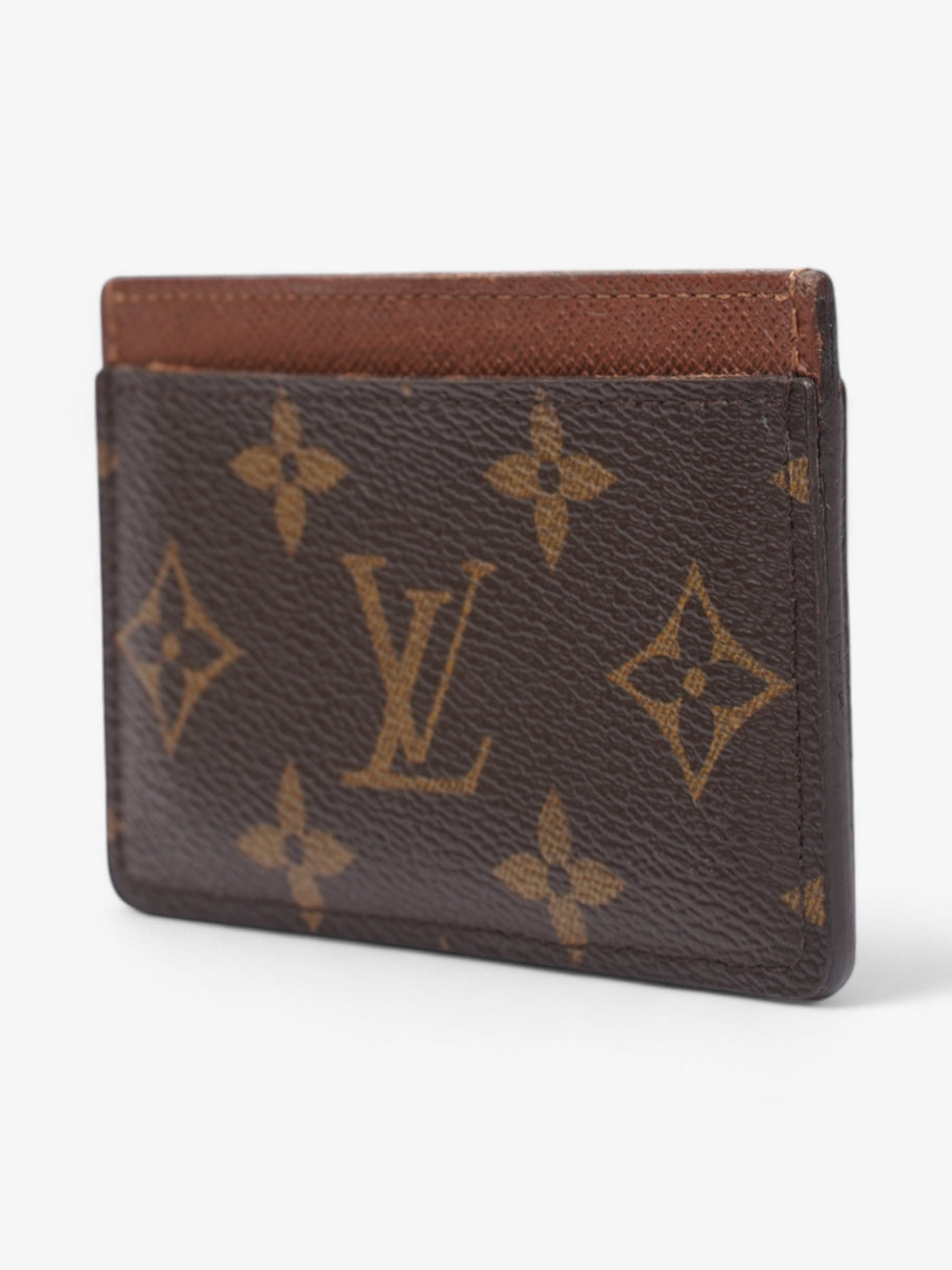 Louis Vuitton Card Case Holder Monogram / Brown Canvas Image 2