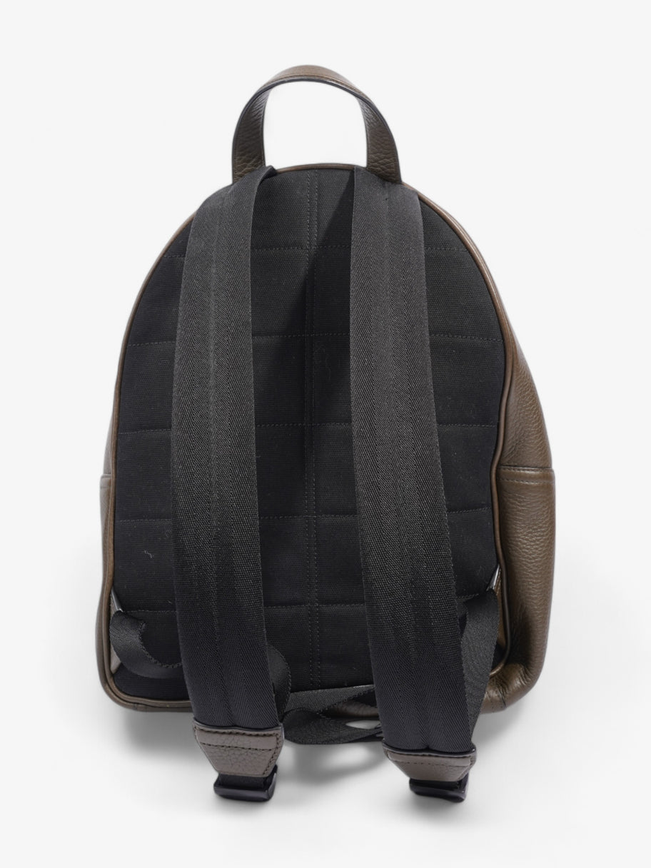 Mulberry Backpack Khaki Grained Leather Image 4