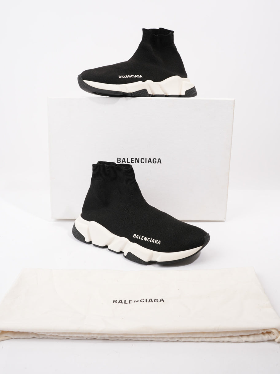 Balenciaga Speed Black / White Cotton EU 37 UK 4 Image 9