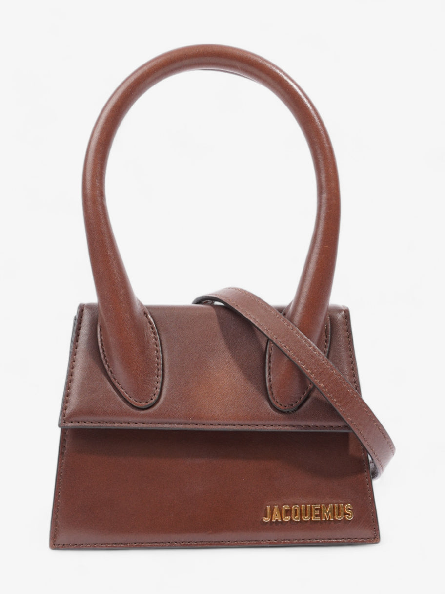 Jacquemus Le Chiquito Moyen Brown Leather Image 1