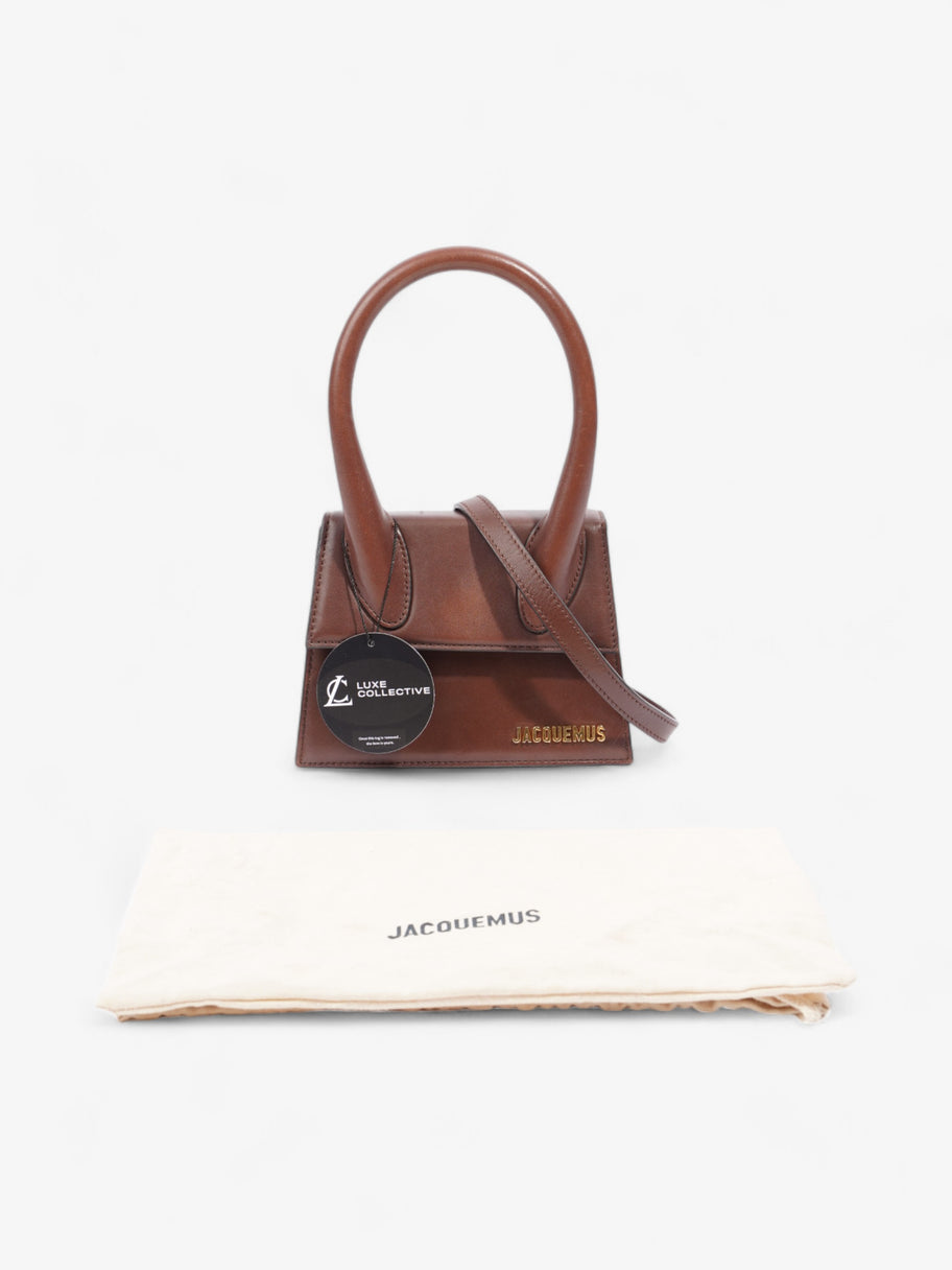 Jacquemus Le Chiquito Moyen Brown Leather Image 8