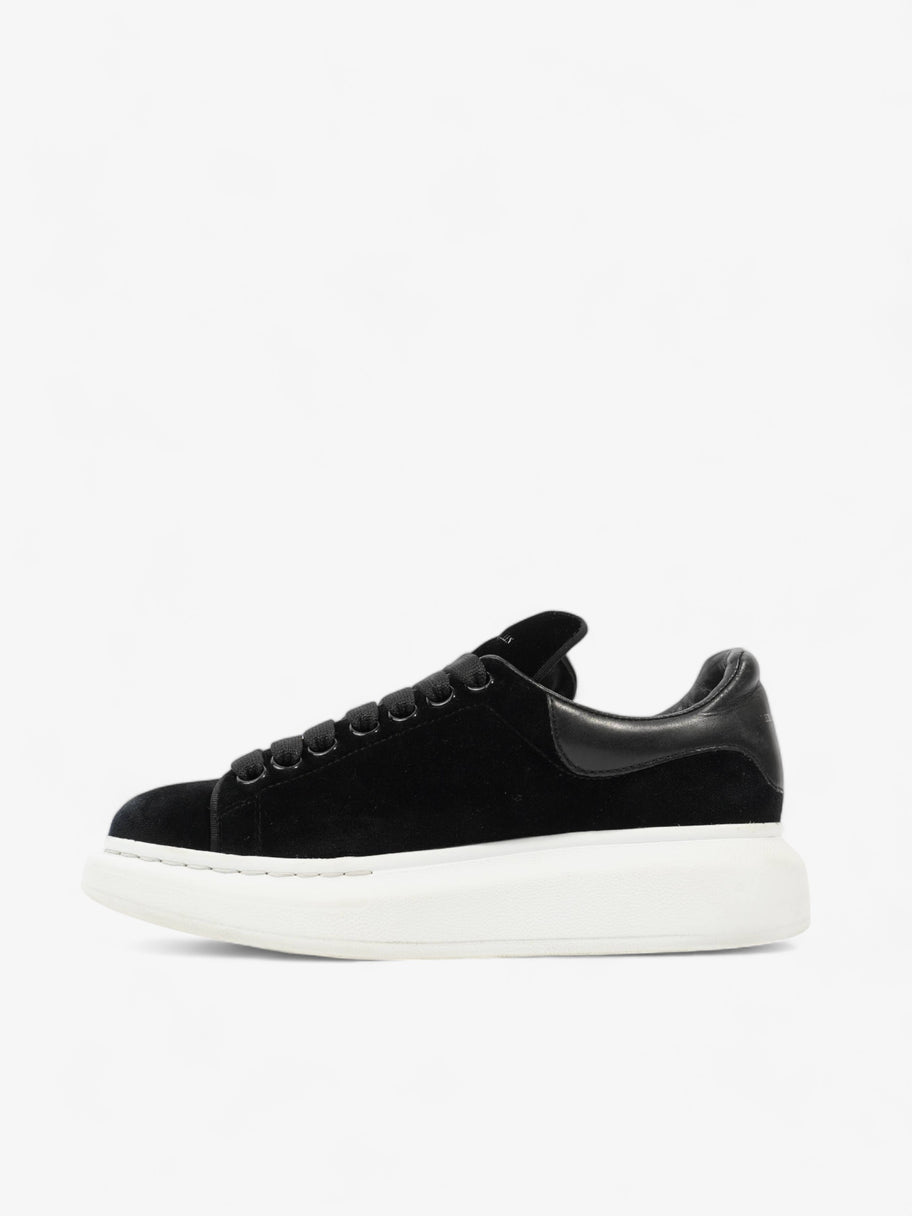 Alexander McQueen Oversized Sneaker Black Velvet EU 36.5 UK 3.5 Luxe Collective