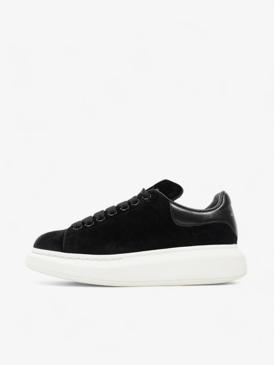 Alexander McQueen Oversized Sneaker Black Velvet EU 36.5 UK 3.5 Luxe Collective