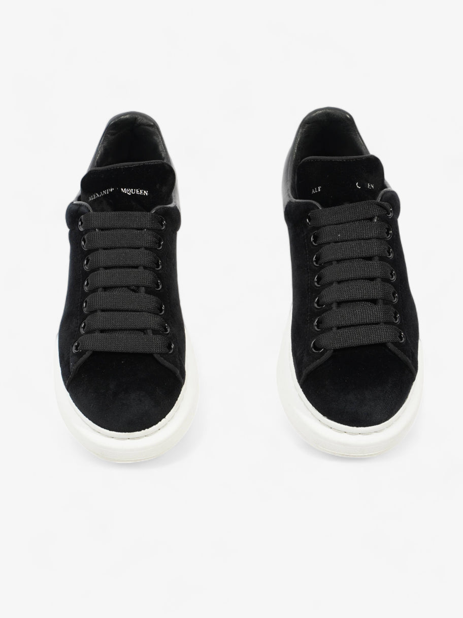 Alexander McQueen Oversized Sneaker Black Velvet EU 36.5 UK 3.5 Image 8