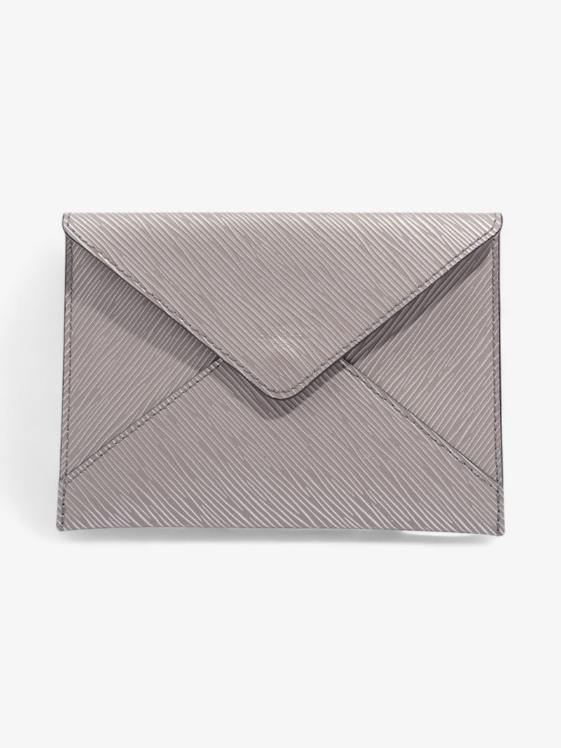  Louis Vuitton Louis Vuitton Epi Leather Invitation Envelope Clutch Grey Epi Leather