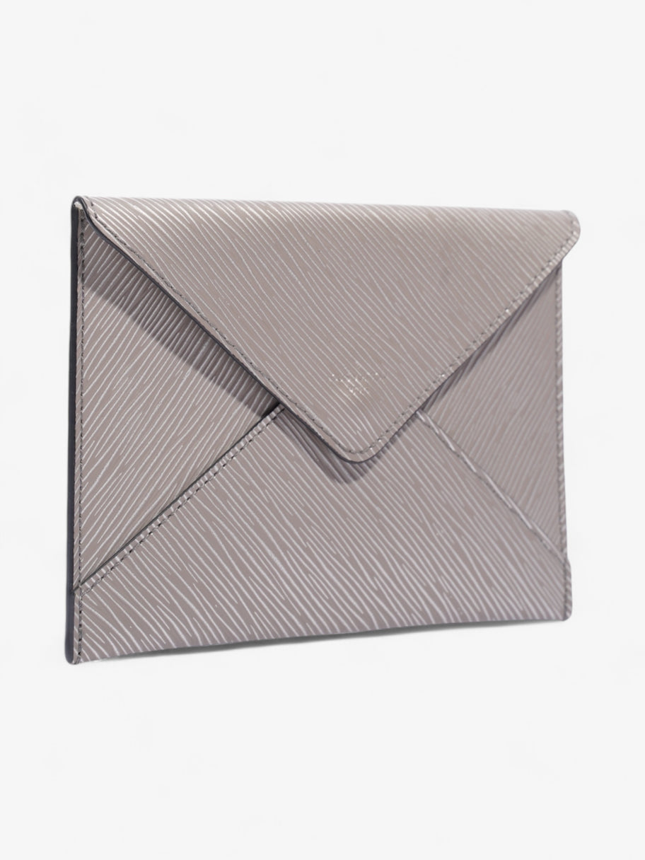 Louis Vuitton Louis Vuitton Epi Leather Invitation Envelope Clutch Grey Epi Leather Image 4