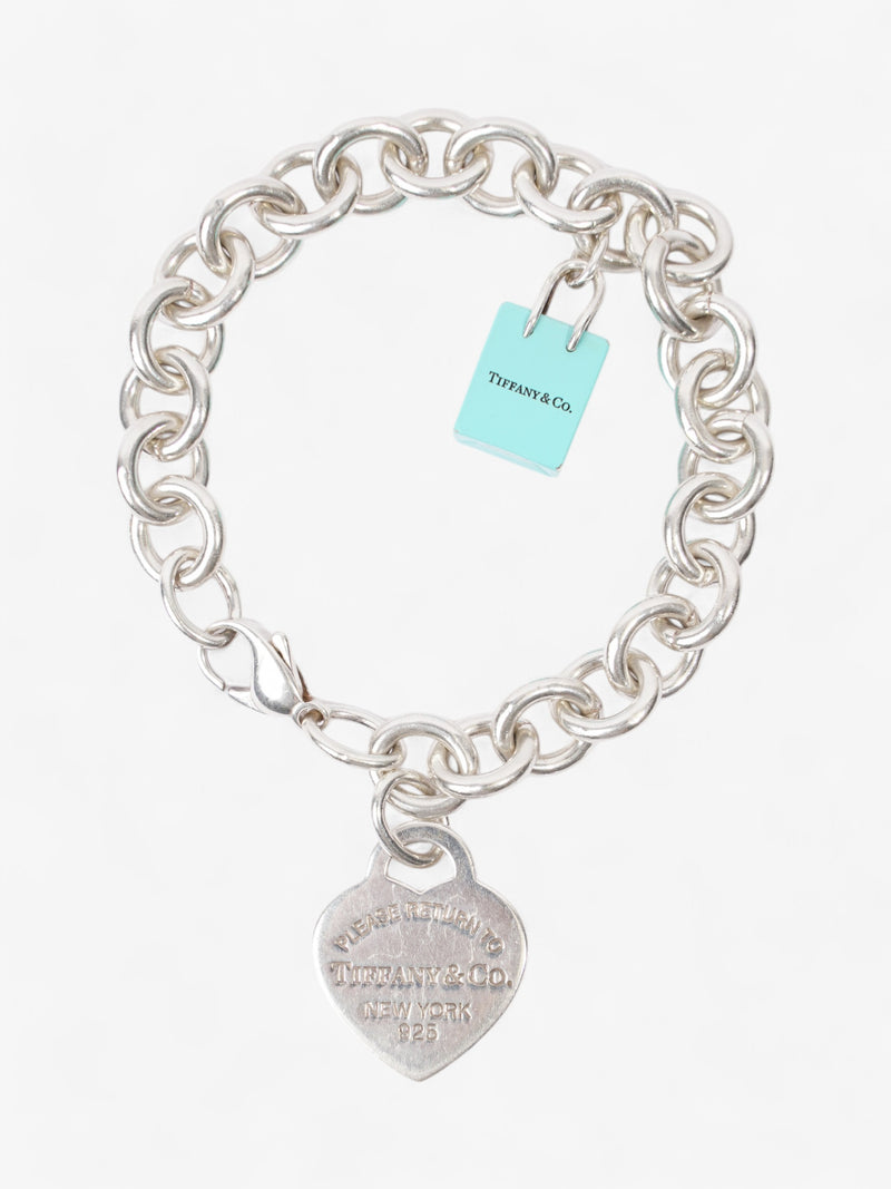  Tiffany and Co Return to Tiffany Heart Tag and Bag Charm Bracelet Silver / Tiffany Blue Silver Sterling