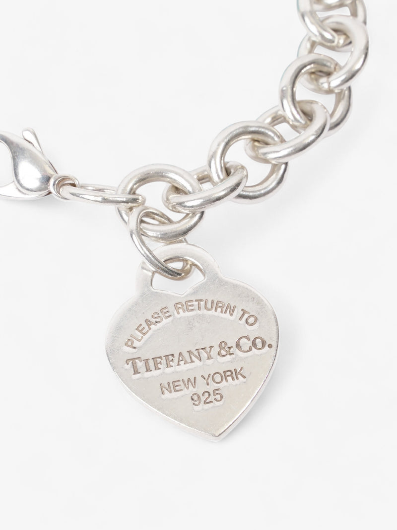  Tiffany and Co Return to Tiffany Heart Tag and Bag Charm Bracelet Silver / Tiffany Blue Silver Sterling