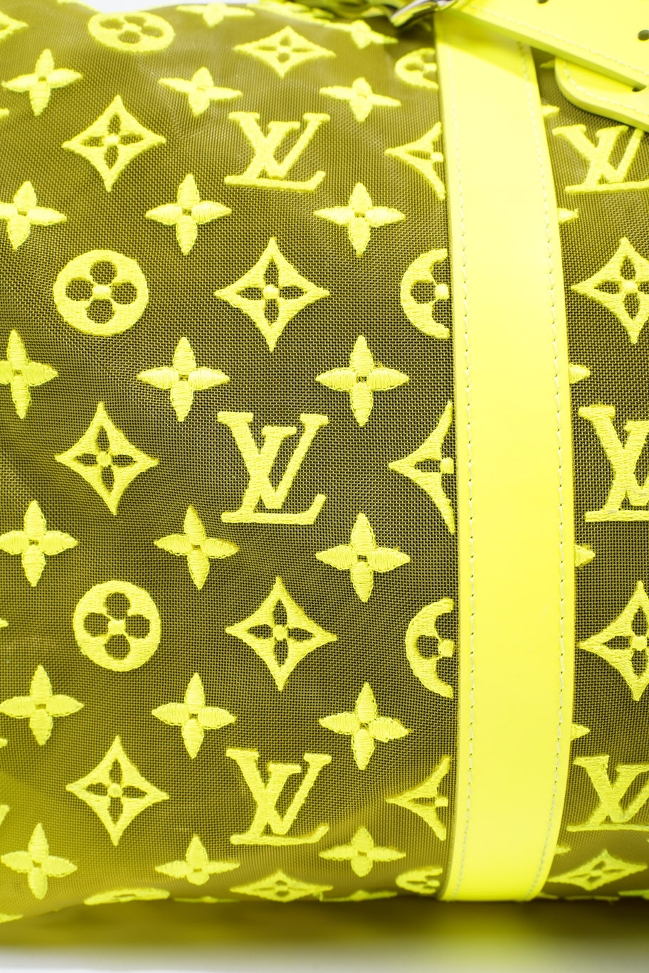 Keepall 50 Yellow Monogram Mesh Image 3