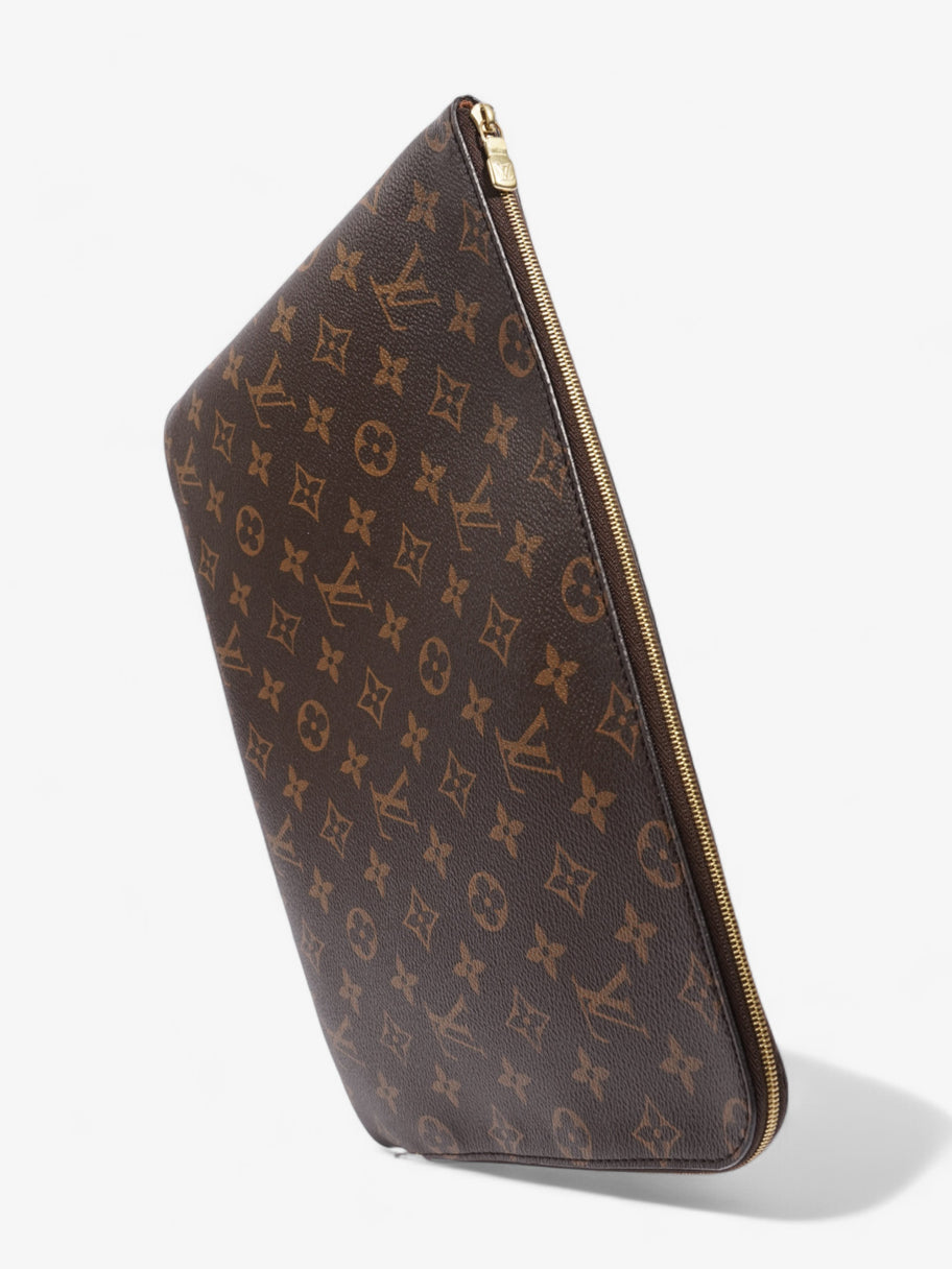 Louis Vuitton Poche Documents Monogram Coated Canvas Image 6