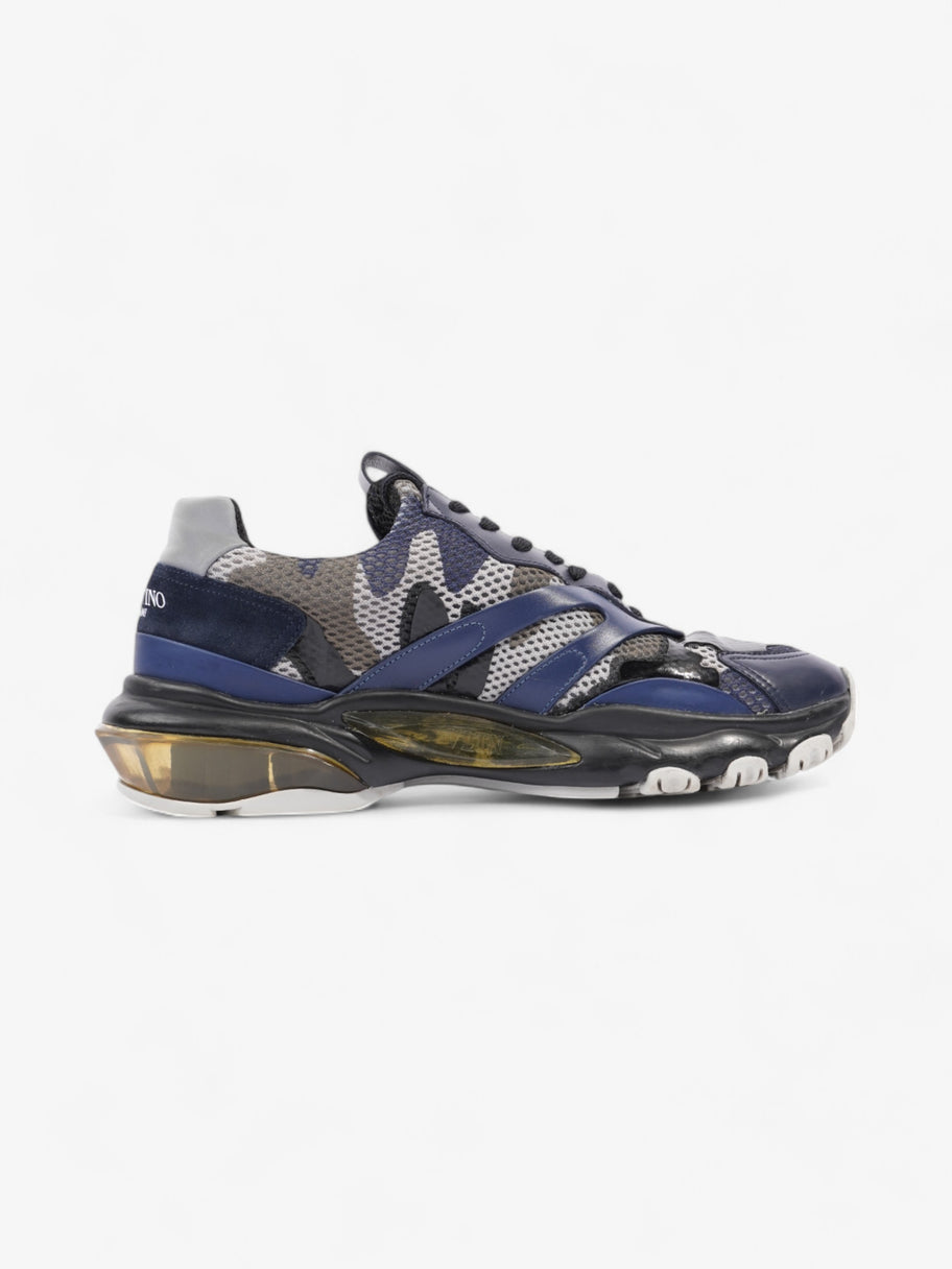 Valentino Bounce Mesh Camo Navy / Black / Grey Mesh EU 42 UK 8 Image 4