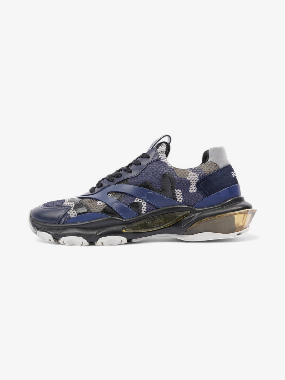 Valentino Bounce Mesh Camo Navy / Black / Grey Mesh EU 42 UK 8 Image 5