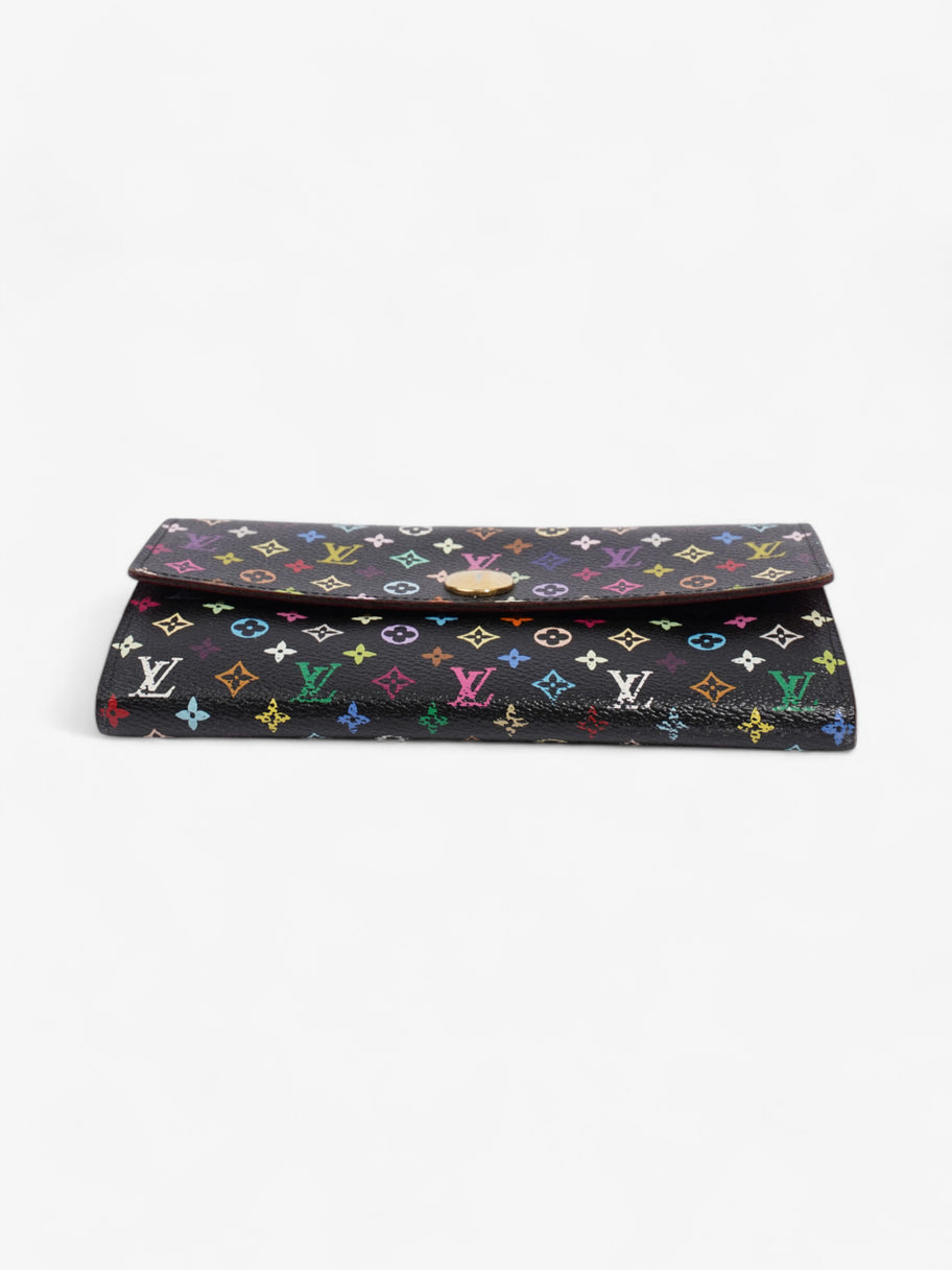 Louis Vuitton Wallet Black / Multicolour Coated Canvas Image 5