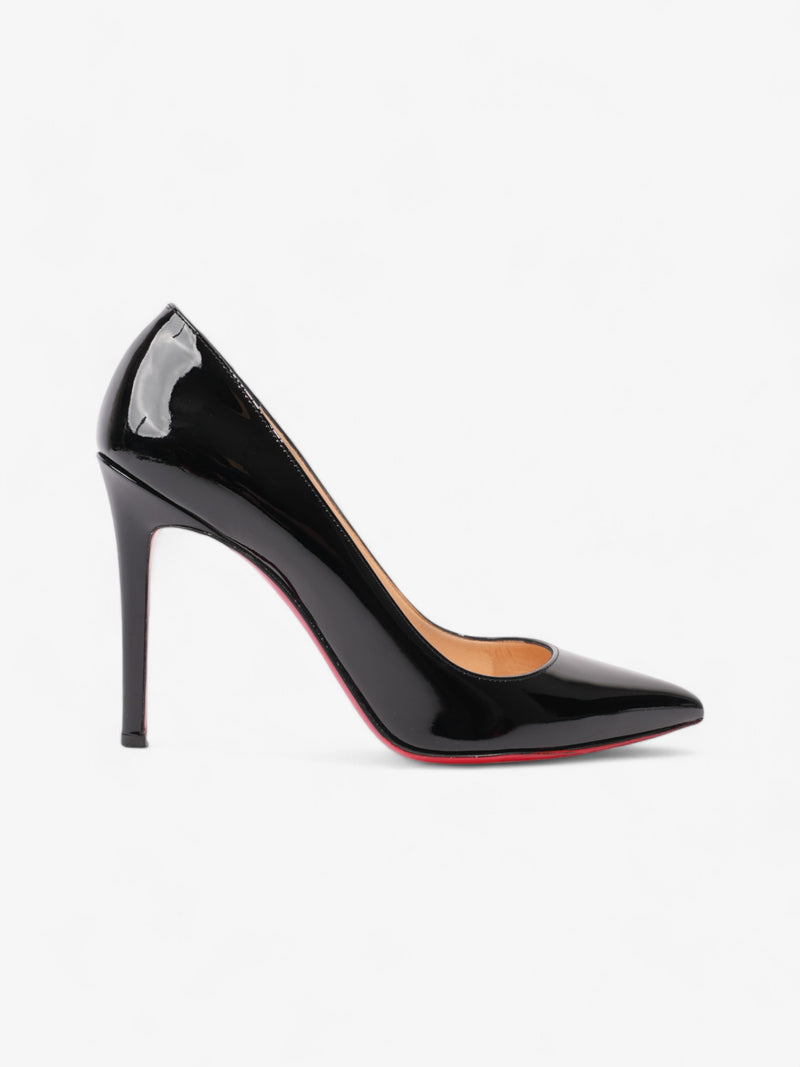  Christian Louboutin Pigalle 100mm Black Patent Leather EU 39 UK 6