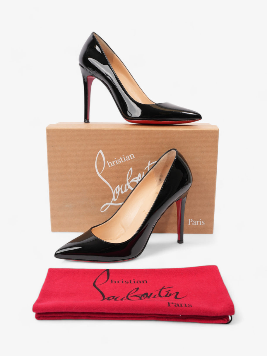 Christian Louboutin Pigalle 100mm Black Patent Leather EU 39 UK 6 Image 10