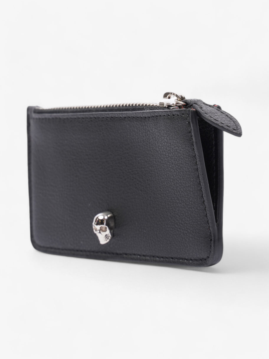 Alexander McQueen Skull card case Black Leather Image 3