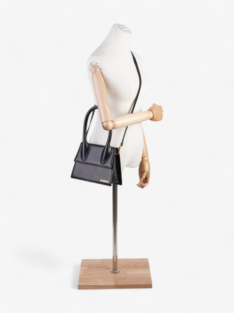  Jacquemus Le Grand Chiquito Black Leather