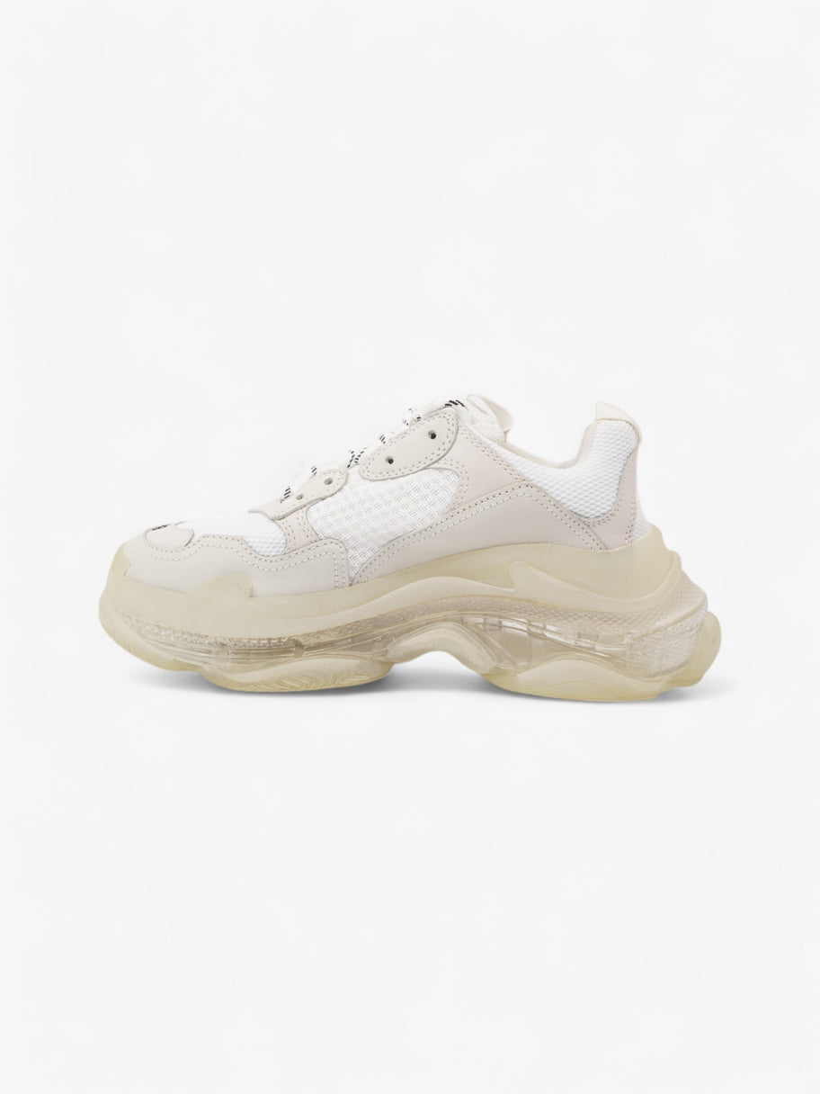 Balenciaga Triple S Clear Sole White Mesh EU 39 UK 6 Image 3