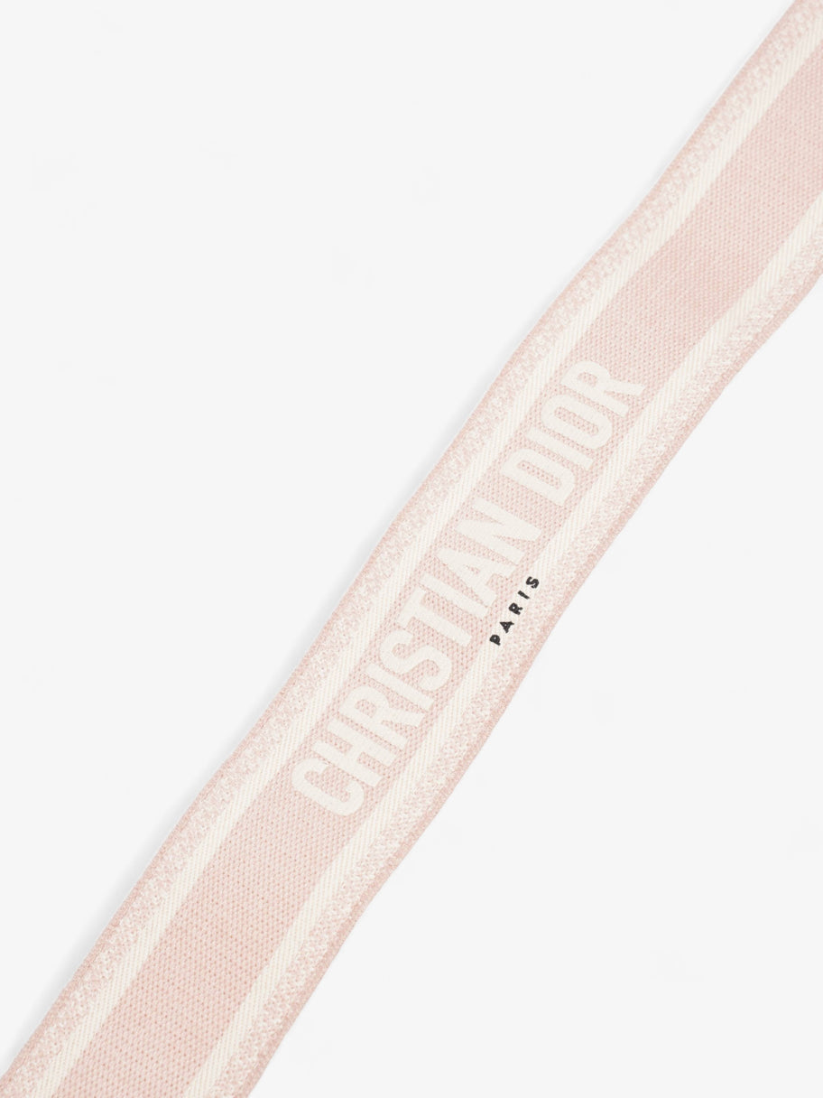 Embroidered Strap Beige / Rose Canvas Image 4