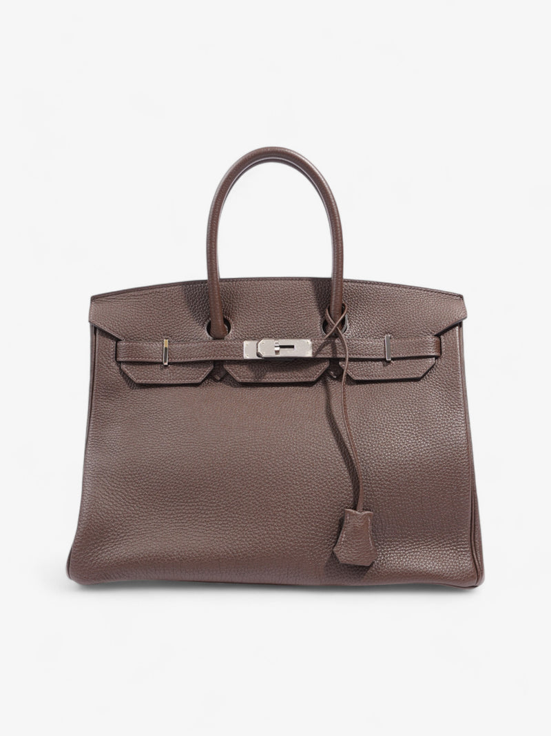  Hermes Birkin Chocolate Togo Leather 35