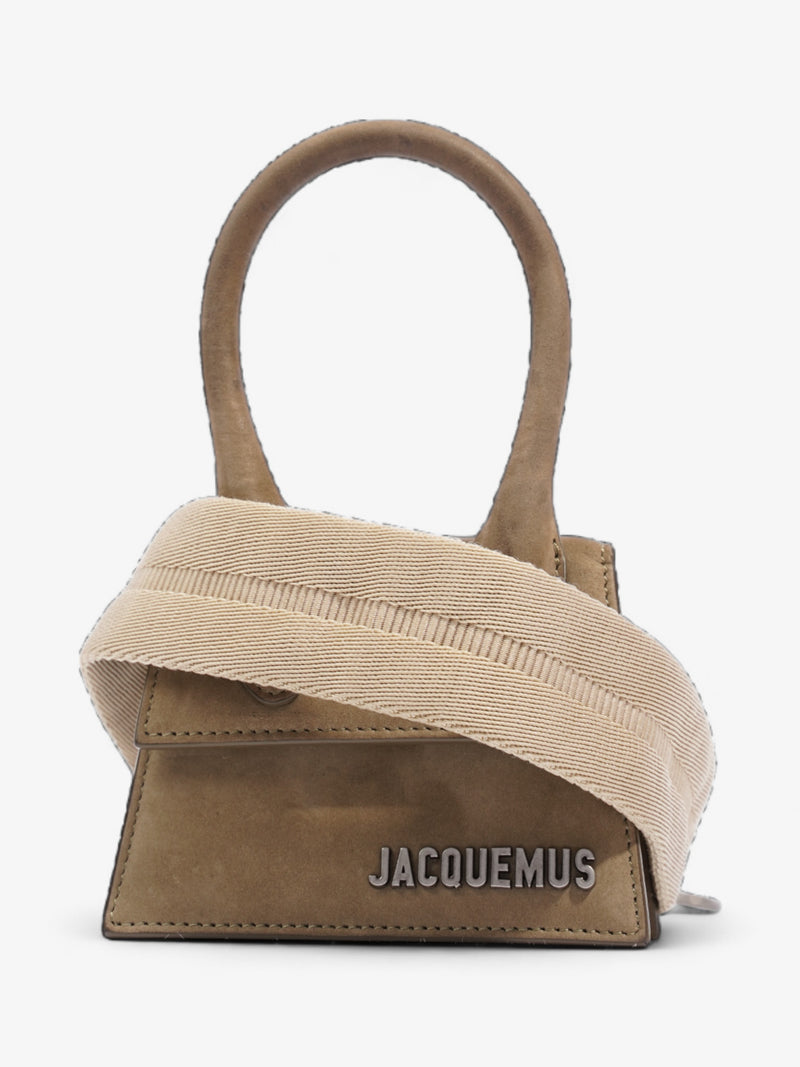  Jacquemus Le Chiquito Hommes Khaki Nubuck