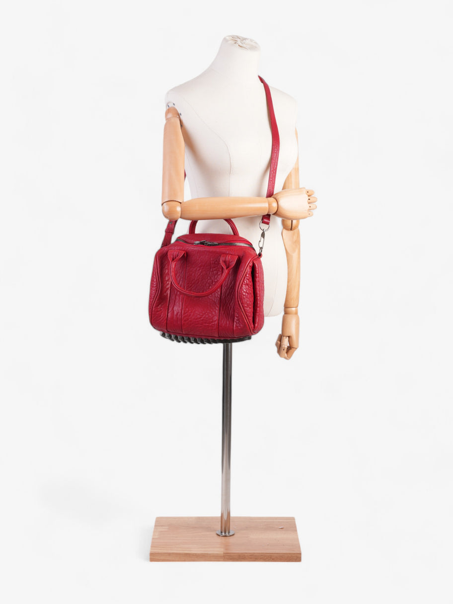 Alexander Wang Rockie Duffel Red Leather Luxe Collective