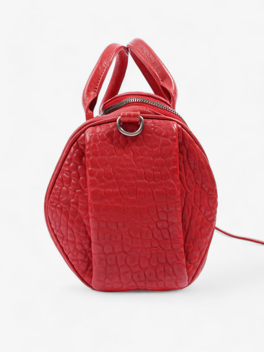 Alexander Wang Rockie Duffel Red Leather Luxe Collective