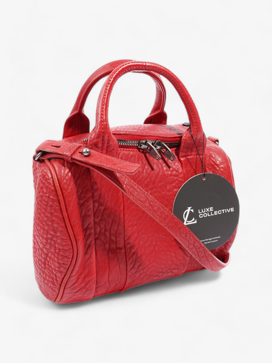 Alexander Wang Rockie Duffel Red Leather Luxe Collective