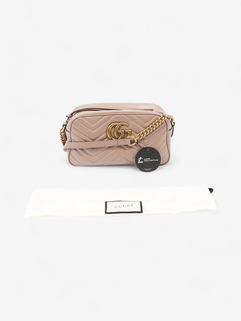 Gucci GG Marmont Dusty Pink Matelasse Leather Small Image 8