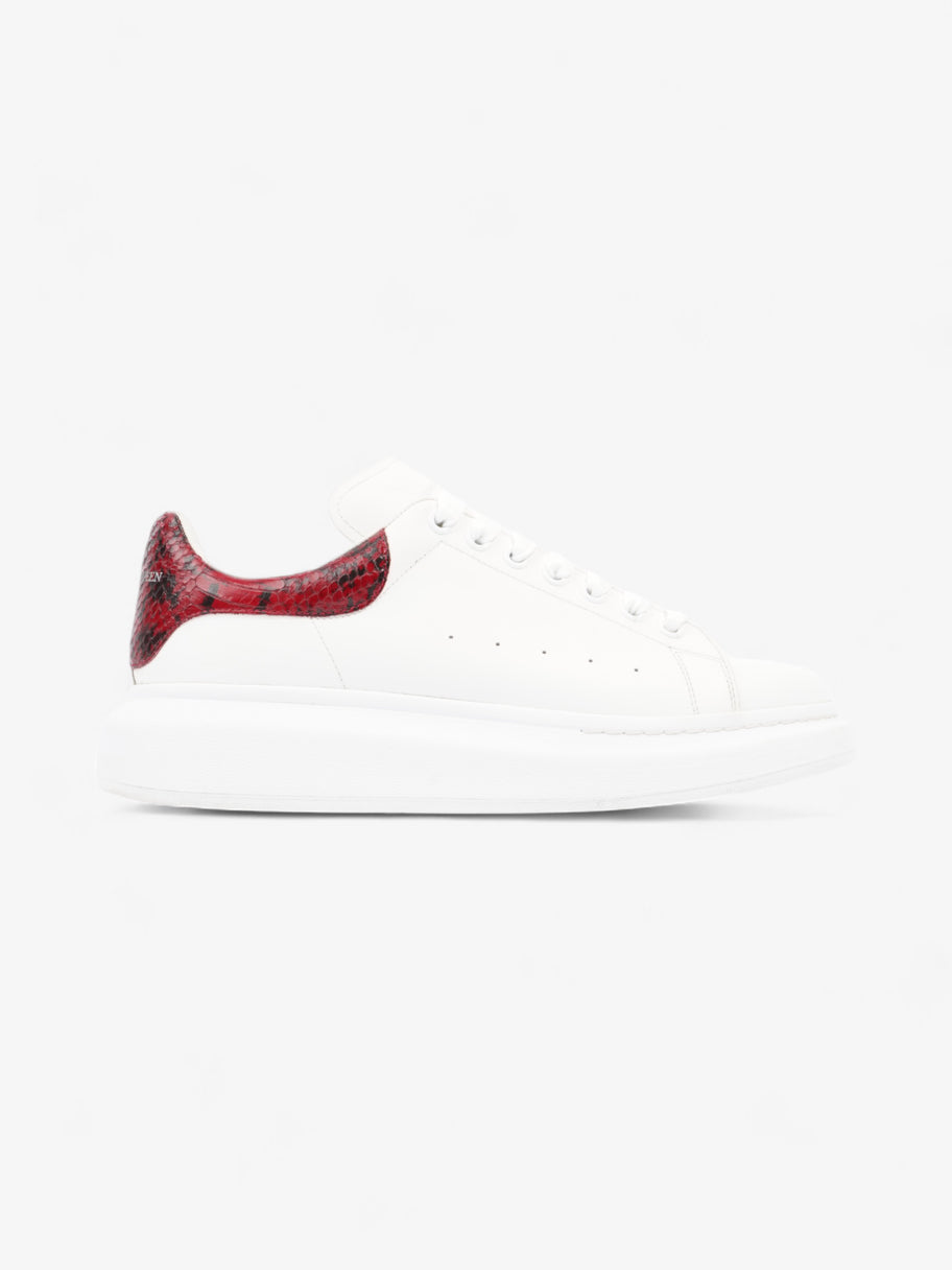 Alexander mcqueen sneakers red and white deals