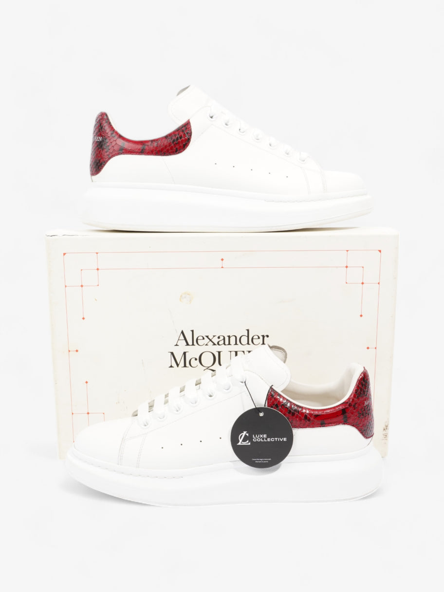 Alexander McQueen Oversized Sneakers White  / Red Tab Leather EU 44 UK 10 Image 9