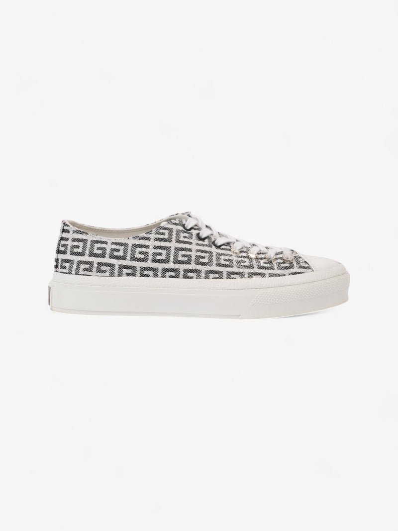  Givenchy City Low-top Sneakers Black / White Canvas EU 41 UK 7