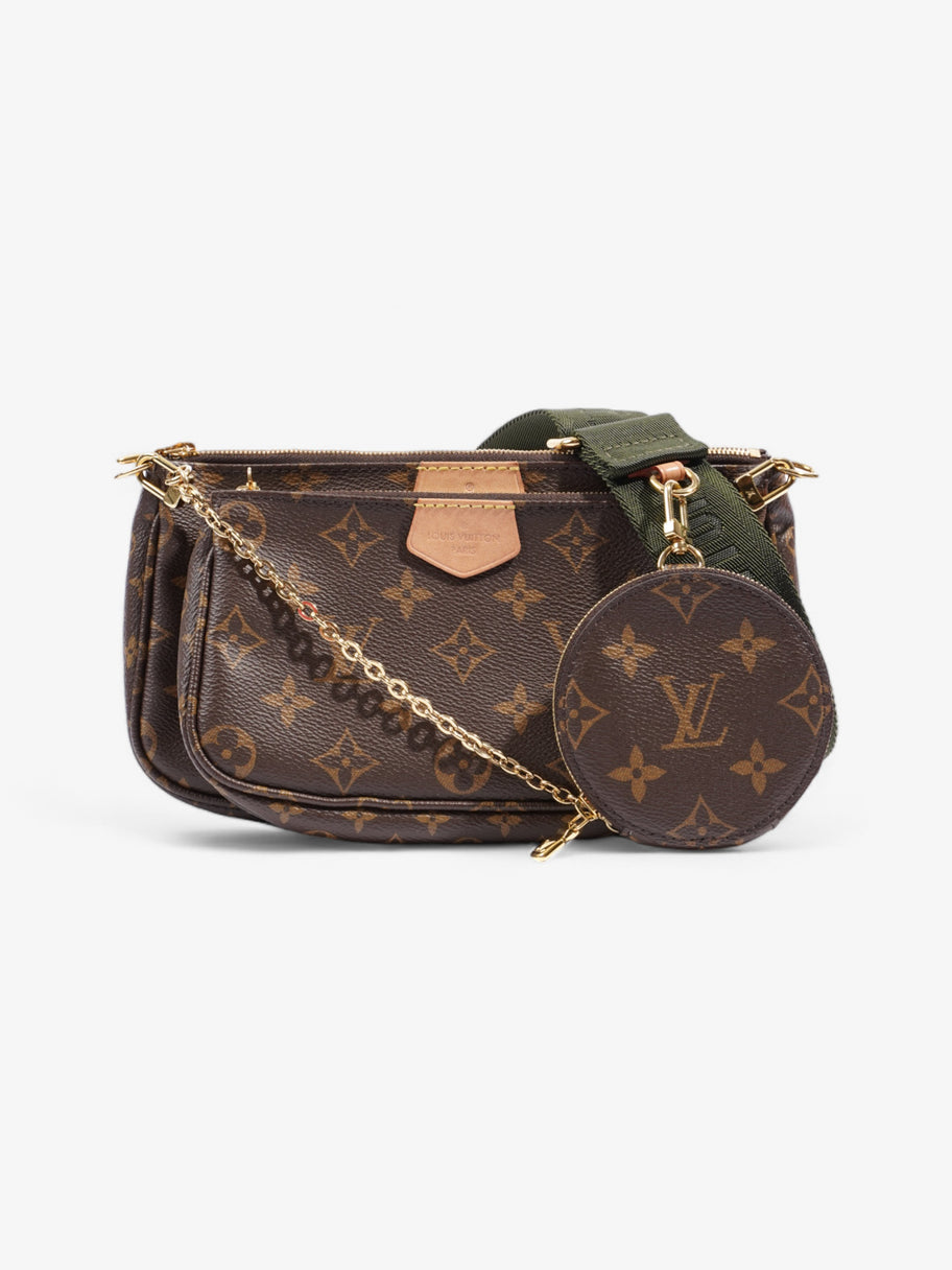 Louis Vuitton Multi Pochette Accessoires Monogram / Green Coated Canvas Image 1