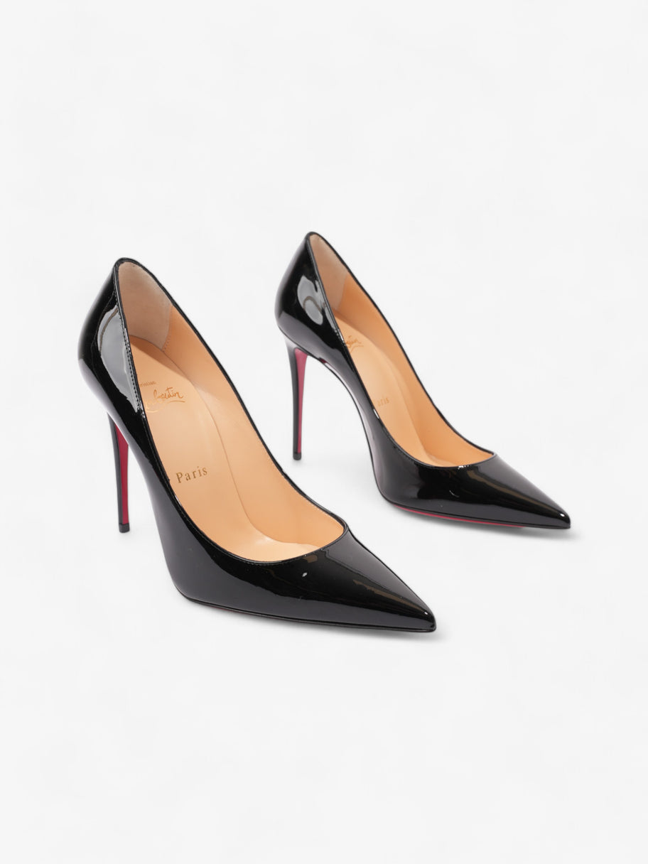 Christian Louboutin Kate 100mm Black Patent Leather EU 37 UK 4 Image 2