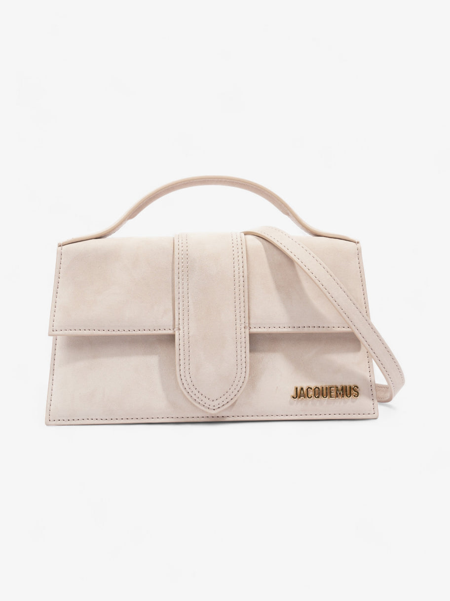 Jacquemus Le Grand Bambino Beige Suede Image 1