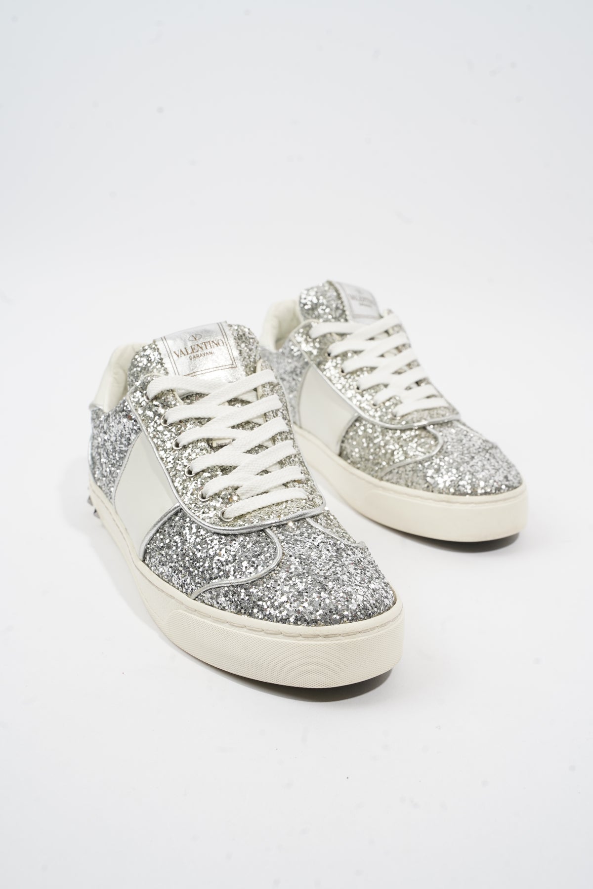 Valentino glitter clearance trainers