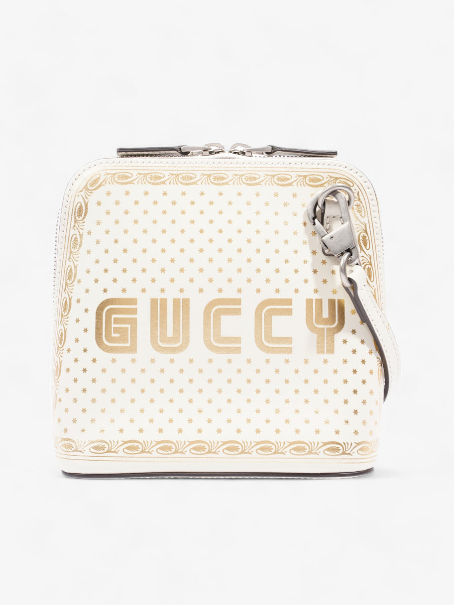 Guccy Mini Stars Cream / Gold Leather Image 1