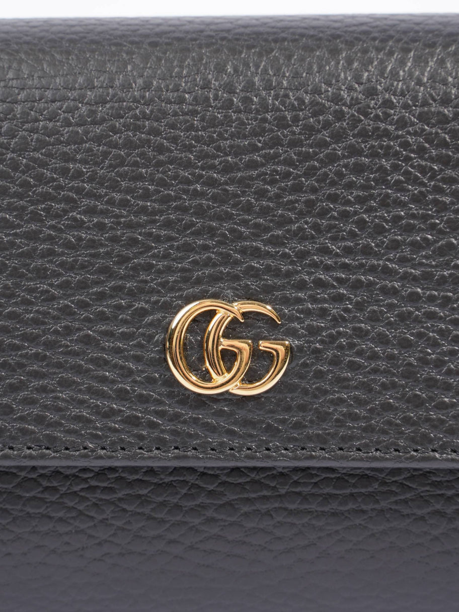 GG Marmont Long Wallet Black Calfskin Leather Image 2