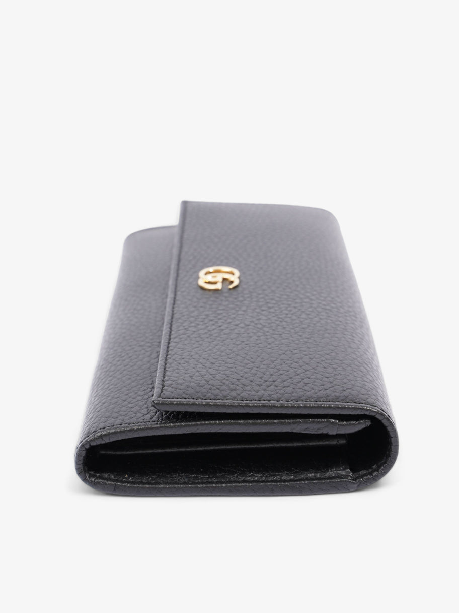 GG Marmont Long Wallet Black Calfskin Leather Image 3
