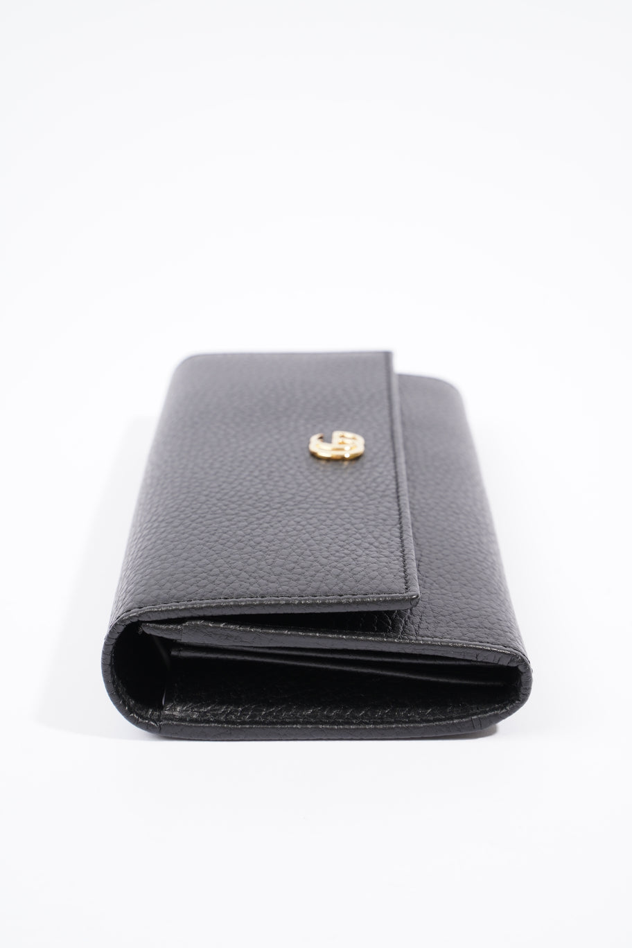 GG Marmont Long Wallet Black Calfskin Leather Image 5
