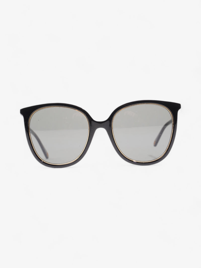  Gucci GG1076S Sunglasses Black Acetate 145mm