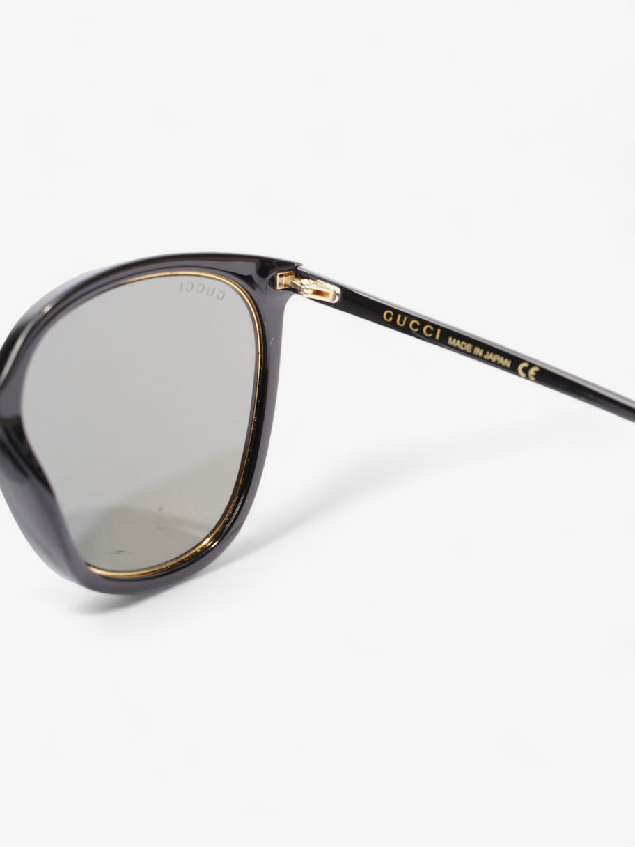 Gucci GG1076S Sunglasses Black Acetate 145mm Image 6