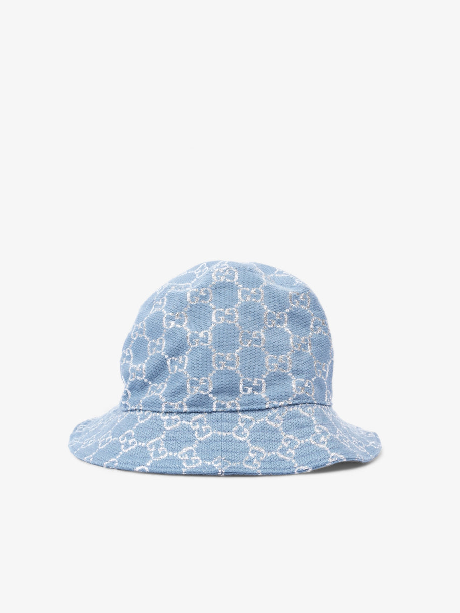 Lame Bucket Hat Blue / Silver Canvas S Image 2