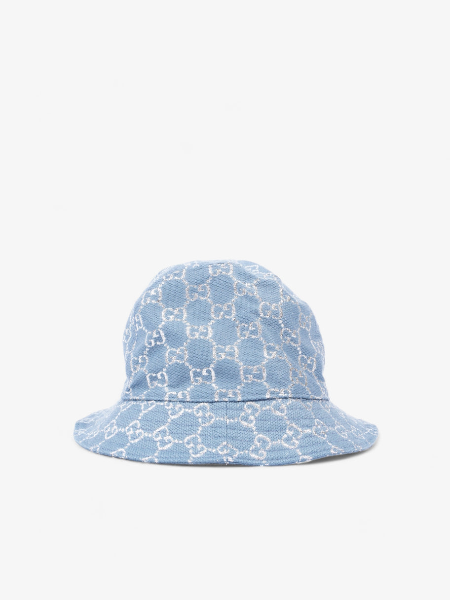 Lame Bucket Hat Blue / Silver Canvas S Image 4